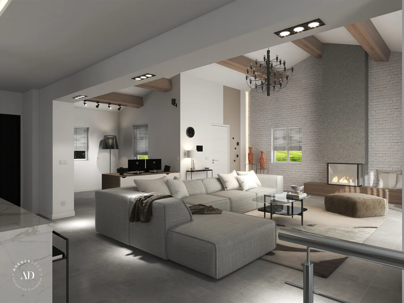 Salon 85m2 — La Seyne sur Mer Salon 85m2 — La Seyne sur Mer