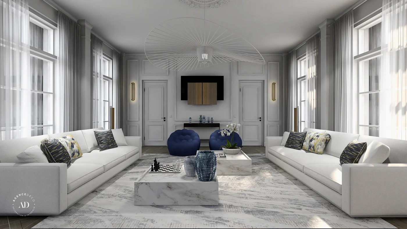 Salon 40m2 — Chambourcy Salon 40m2 — Chambourcy