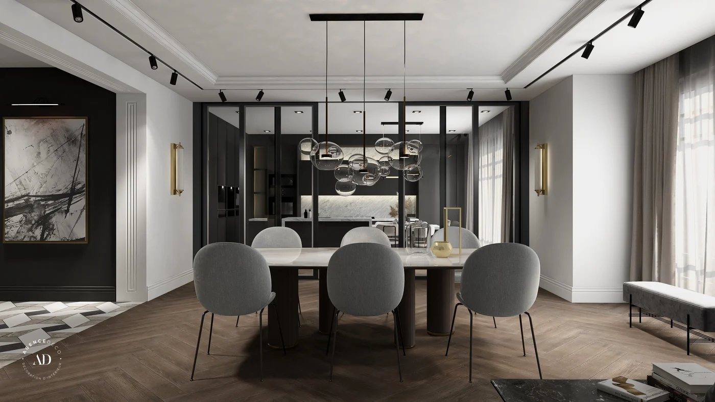 Salon 85m2 — Paris, 16e Salon 85m2 — Paris, 16e