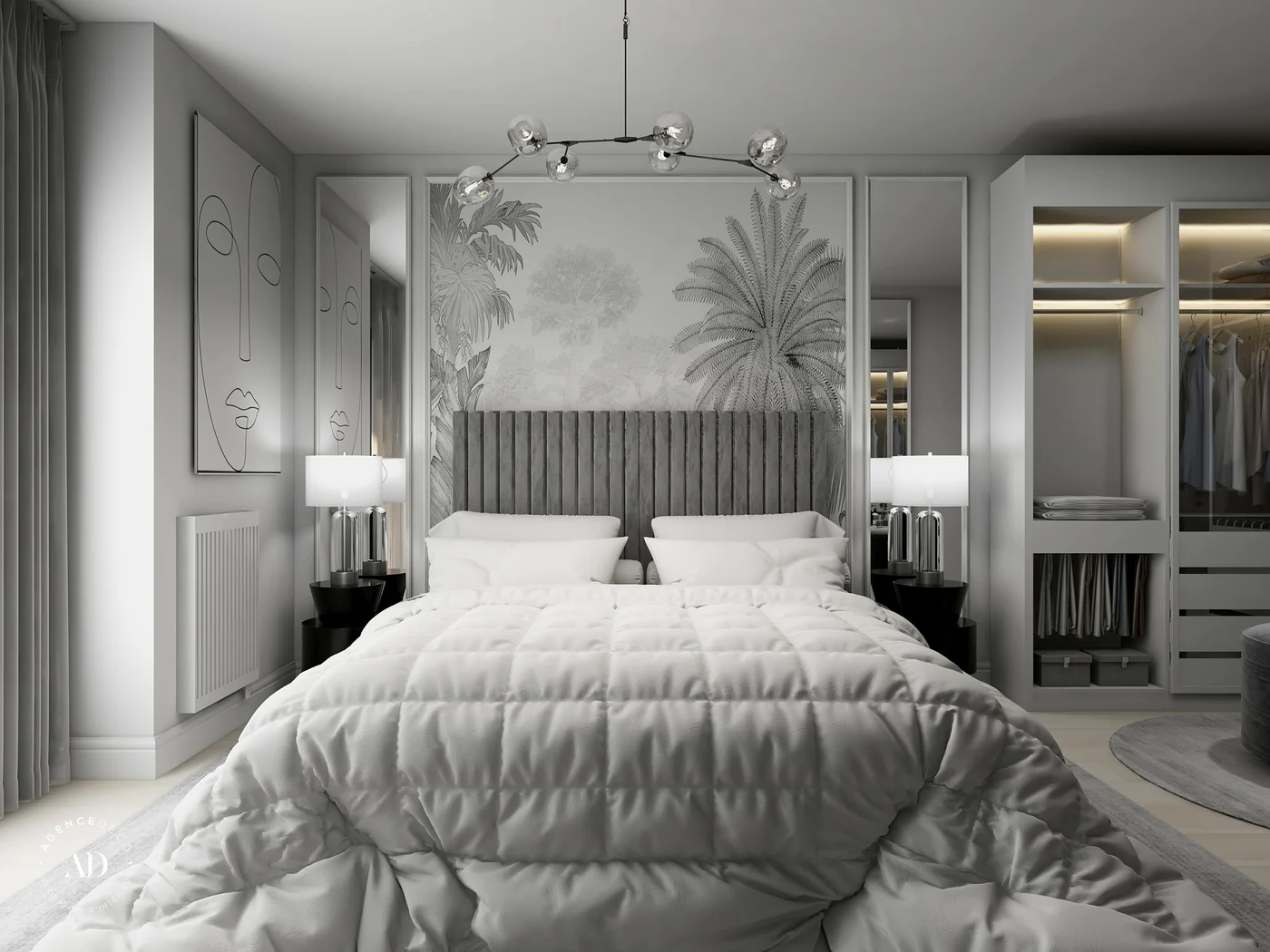 Entrée / Chambre 23m2 — Paris, 7e Entrée / Chambre 23m2 — Paris, 7e